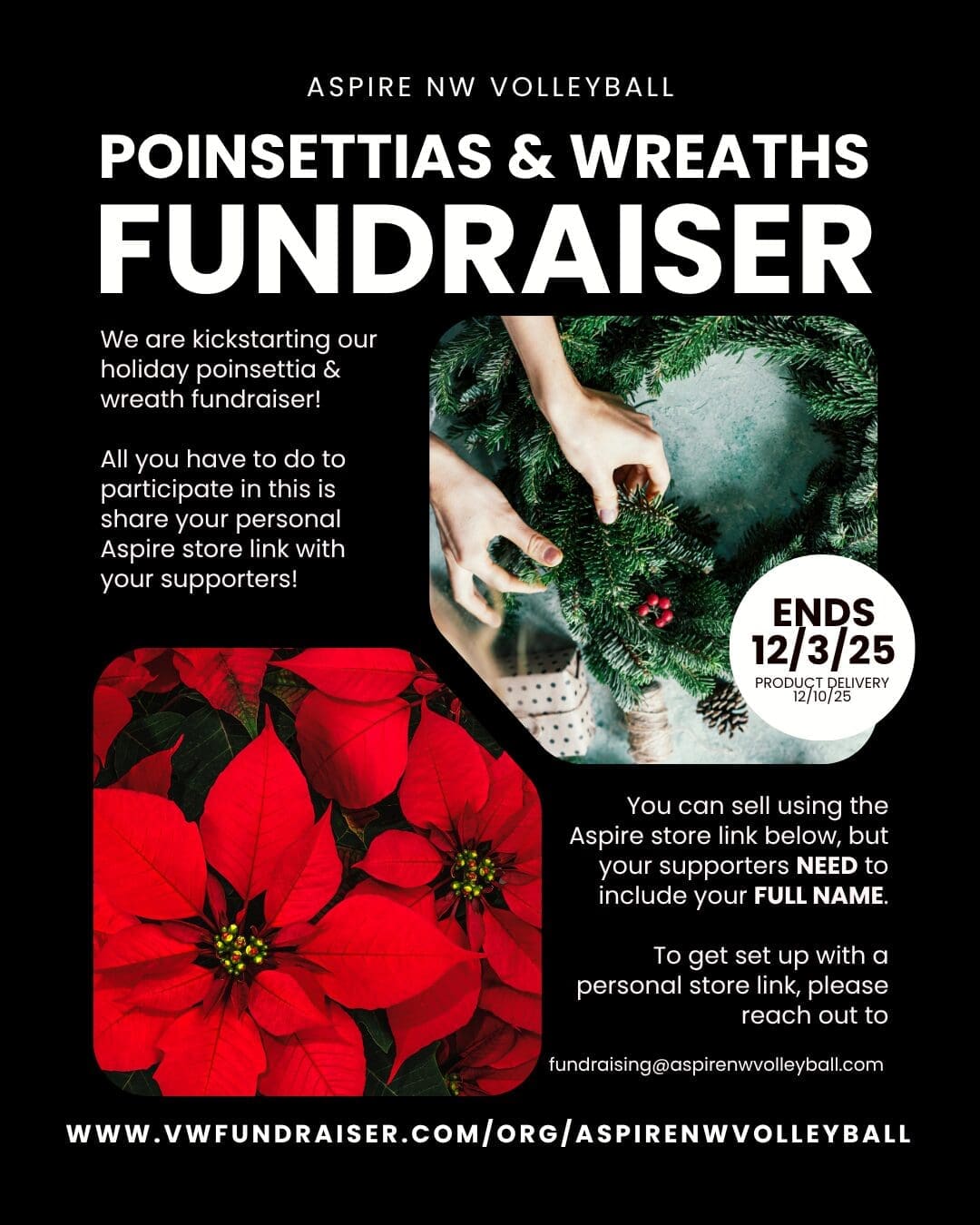 Brown and White Modern Fundraising Event Instagram Post